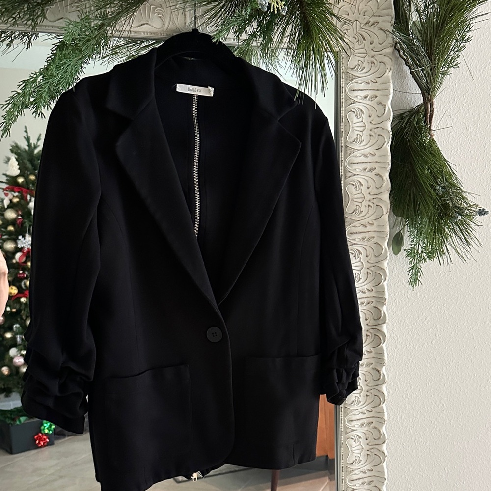 Bailey 44 Elegant T-Shirt Knit Black Blazer
